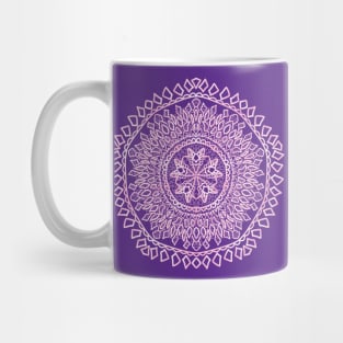 Light Pink Gradient Mandala Mug